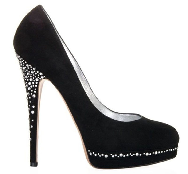 Stiletto Round Heel Shoes From Casadei On January 18 2011   18 00