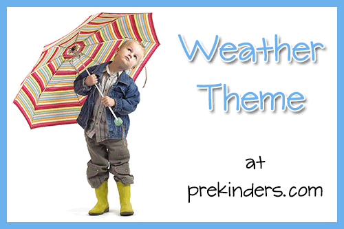 Weather Theme   Prekinders