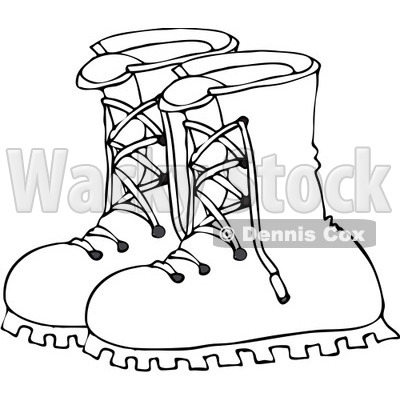 Army Boot Colouring Pages  Page 2
