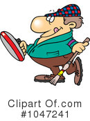 Curling Clipart  1047185   Illustration By Ron Leishman