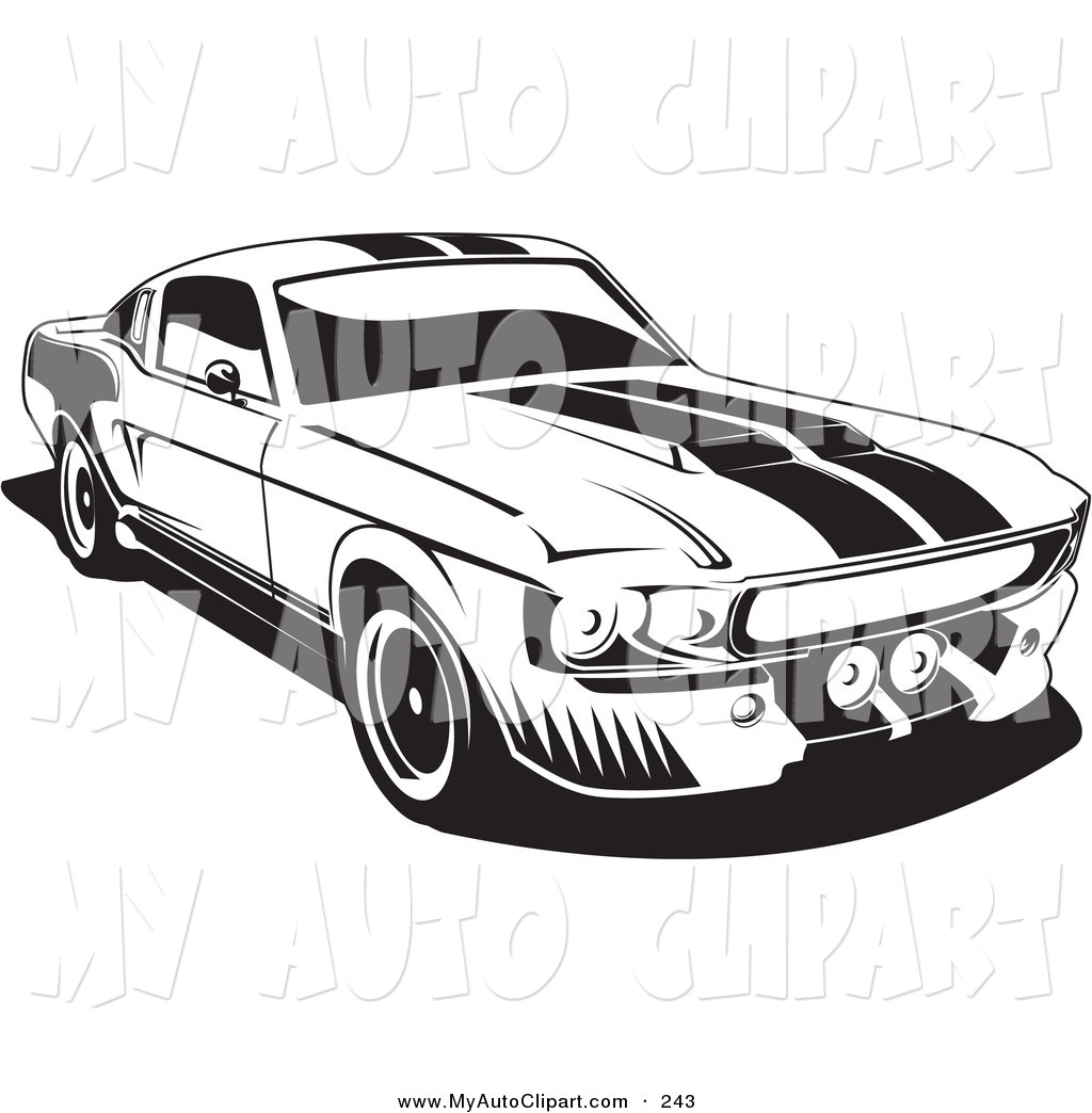 Fast Car Clipart Black And White   Viewing Gallery