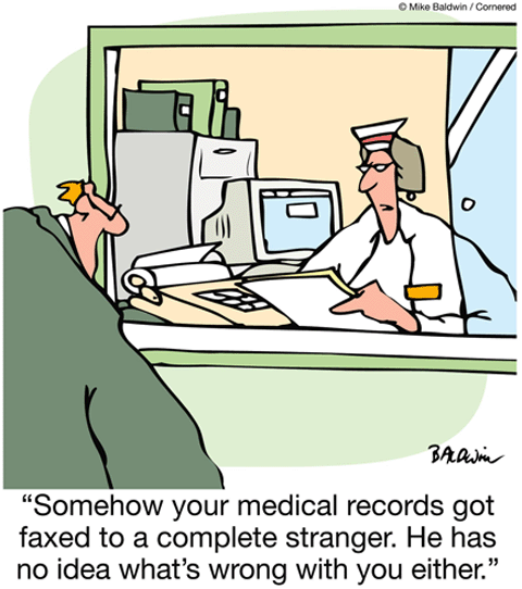 Funny Hipaa Medical Records Cartoon   Blog Hipaa