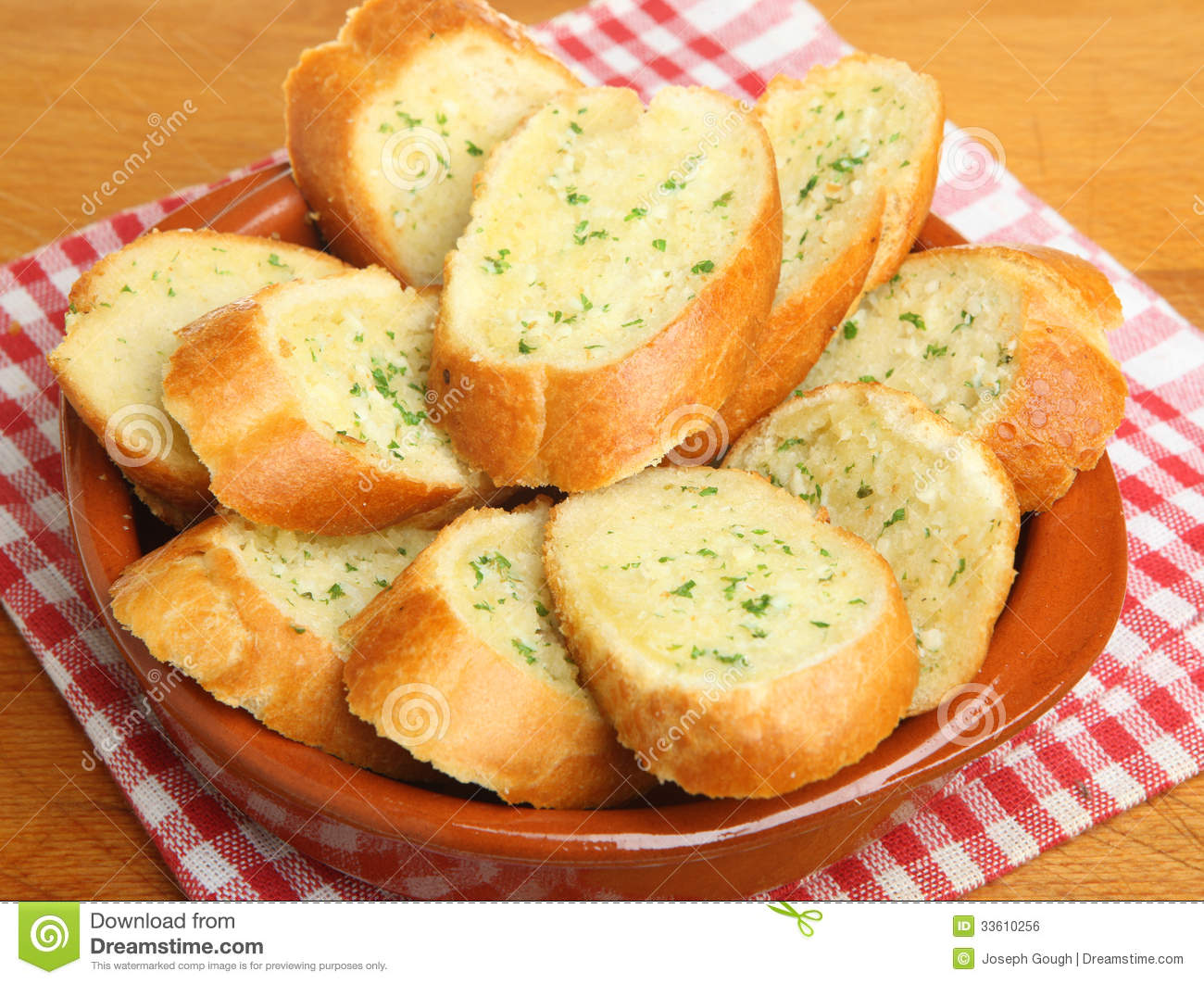 Garlic Bread Royalty Free Stock Image   Image  33610256