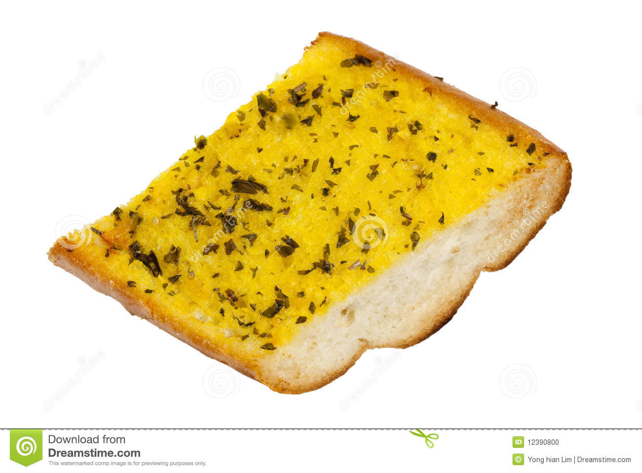 Garlic Bread Stock Photo   Image  12390800