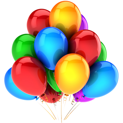 Party Balloons Transparent Background   Free Png Images