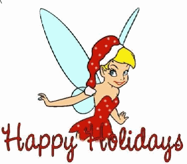 Tinkerbell Christmas Tink Happy Holidays Holiday Tinker Graphics Code
