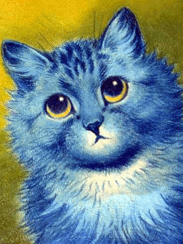 Blue Cat    Animals Cats Cartoon Cats Cartoon Cats 6 Blue Cat Png Html