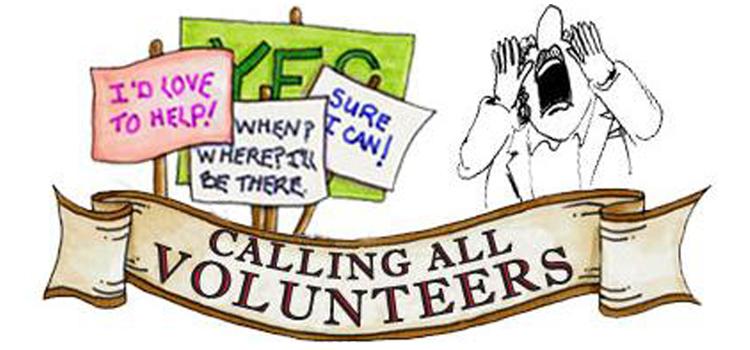Calling All Volunteers Clip Art