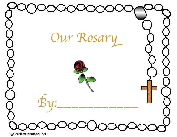 Charlotte S Clips And Kindergarten Kids  Rosary Project Freebie