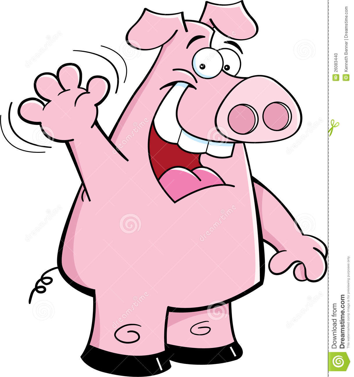Description Funny Pig Clipart Funny Birthday Cards Son Funny Draw