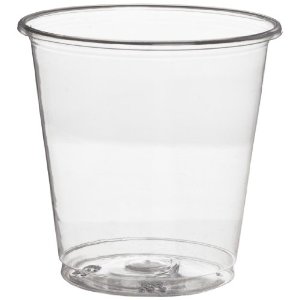 Dixie Cc5 Plastic Cup 5 Oz Capacity Clear  20 Packs Of 50