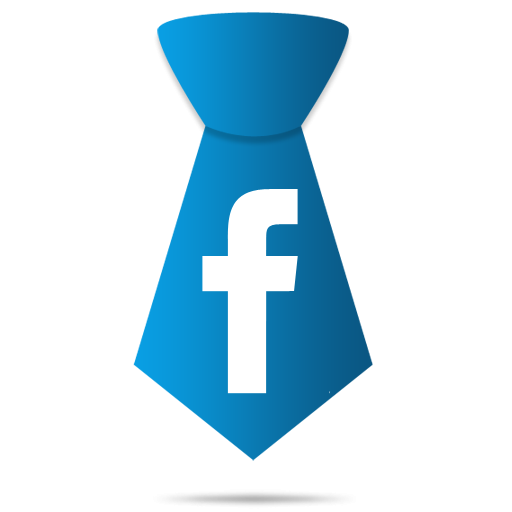 Facebook Necktie Icon
