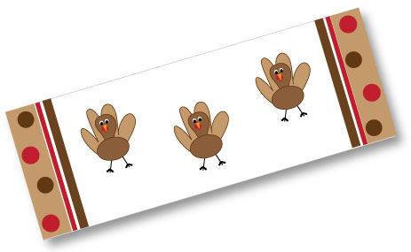 Free Turkey Clip Art  Candy Bar Wrappers Chocolate Kiss Labels Favor