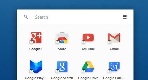 Get The Chrome App Launcher For Windows