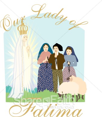 Our Lady Of Fatima   Christian Symbols