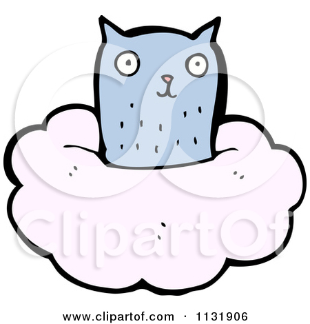 Royalty Free  Rf  Blue Cat Clipart Illustrations Vector Graphics  1