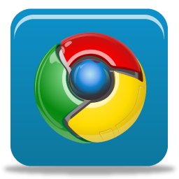Shiny Google Chrome Square Icon Png Clipart Image   Iconbug Com