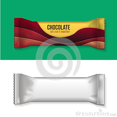 Wrapper For Biscuit Wafer Crackers Sweets Chocolate Bar Candy Bar