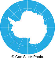 Antarctica   Vector Map Of Antarctica  Southern Earth