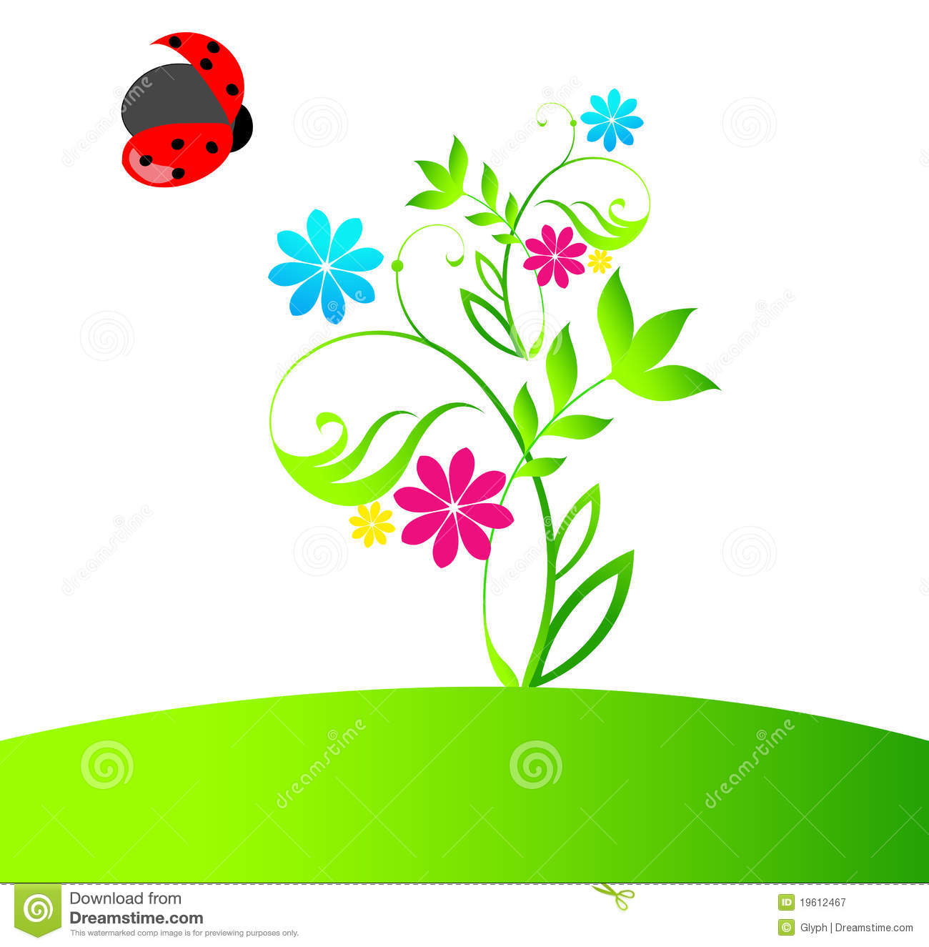 Beautiful Spring Ladybug Royalty Free Stock Photography   Image