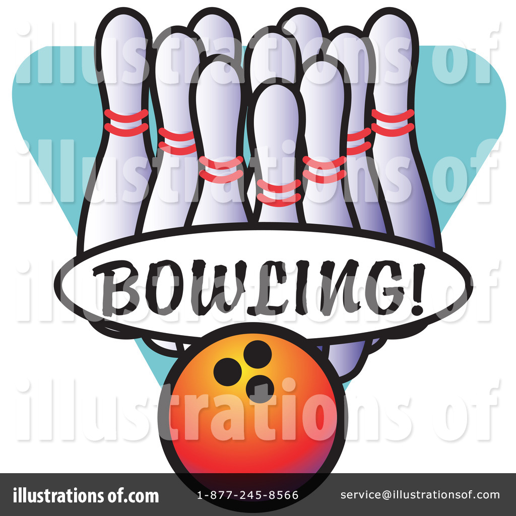Bowling Clipart  15858   Illustration By Andy Nortnik