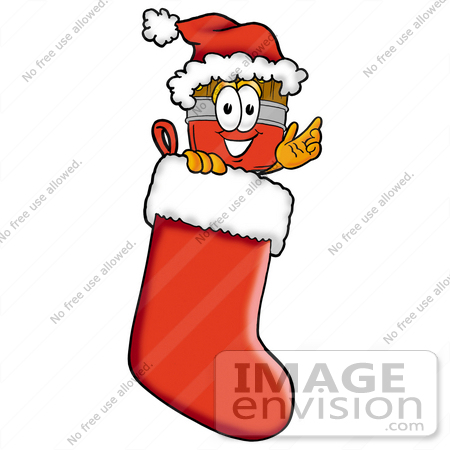 Clip Art Of A Red Stocking   Long Hairstyles