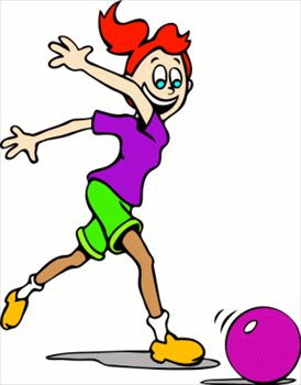 Free Bowler Girl Clipart   Free Clipart Graphics Images And Photos