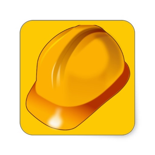 Hard Hat Vector Clipart Construction Maintenance Stickers