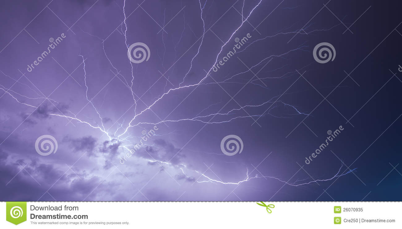 Lightning Sky Royalty Free Stock Photo   Image  26070935