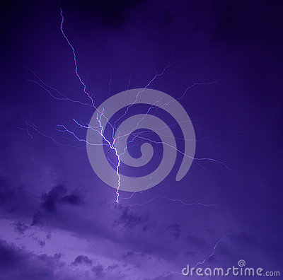 Lightning Sky Stock Image   Image  26070941