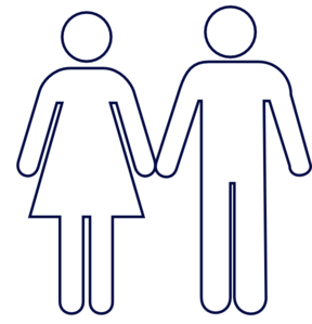 Man And Woman  Heterosexual  Icon Clip Art   Vector Clip Art