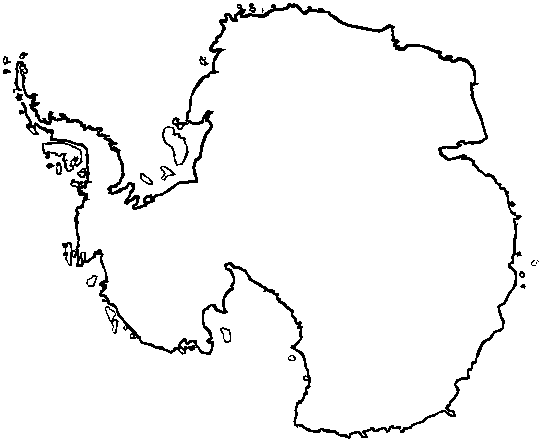 Map Antarctica Colouring Pages  Page 2 