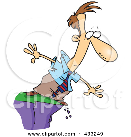 Person Falling Off Cliff Clipart Royalty Free  Rf  Clipart