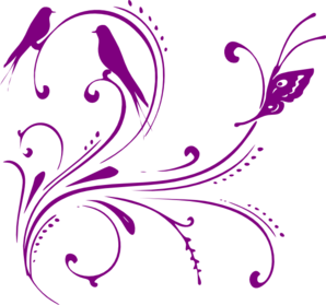 Purple Swirl Clip Art At Clker Com   Vector Clip Art Online Royalty