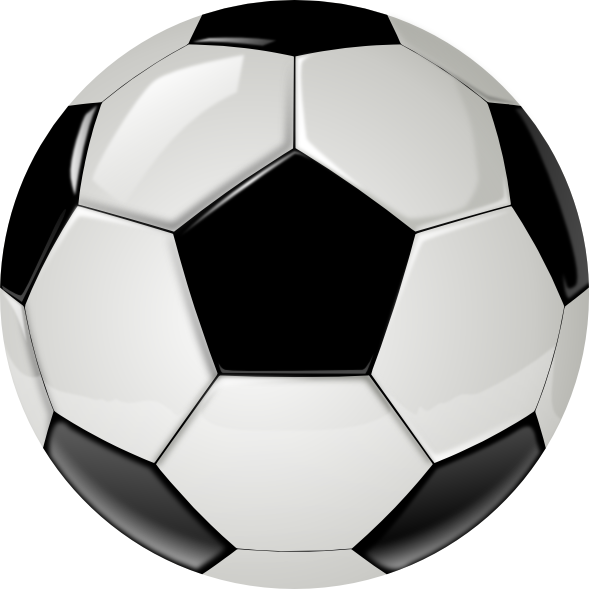 Real Soccer Ball By Ocal Without Shadow Clip Art At Clker Com   Vector