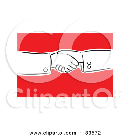 Royalty Free  Rf  Clipart Illustration Of A Pair Of Black And White