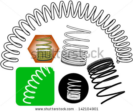 There Is 35 Spring With Springs Free Cliparts All Used For Free