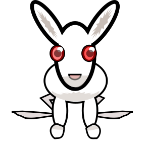 White Rabbit Clipart Free Png