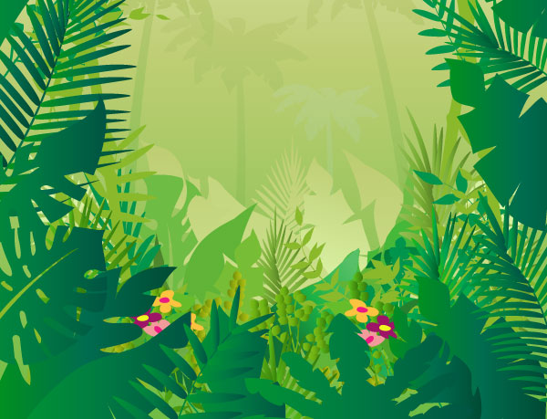 450  Free Graphics  Lush Vector Trees And Summer Leaves   Envato Tuts