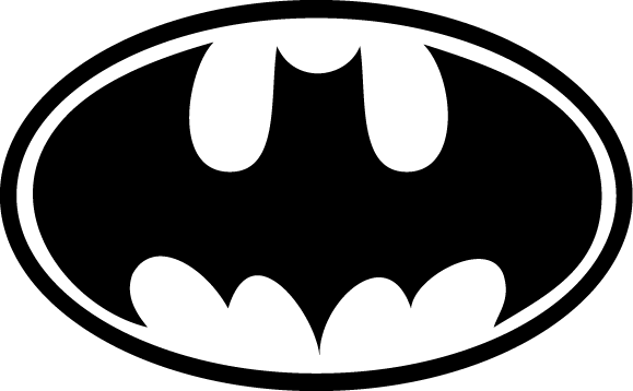 Batman Clipart Black And White