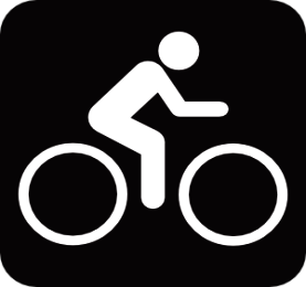 Cycling Logo Custom Race Koozie