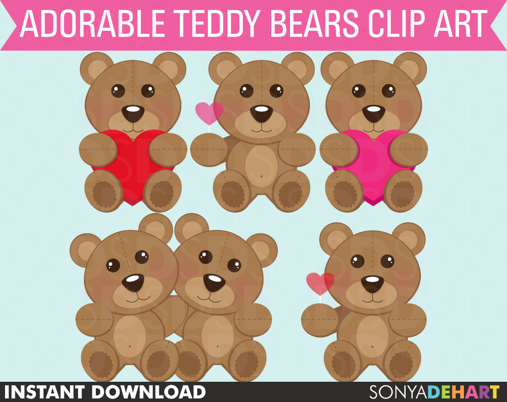 Free Teddy Bear Clip Art Clipart Teddy Bears Bear Scrapbooking Card By