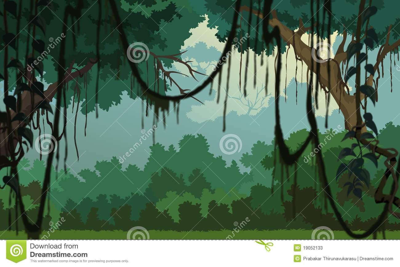 Jungle Background Clipart   3sir