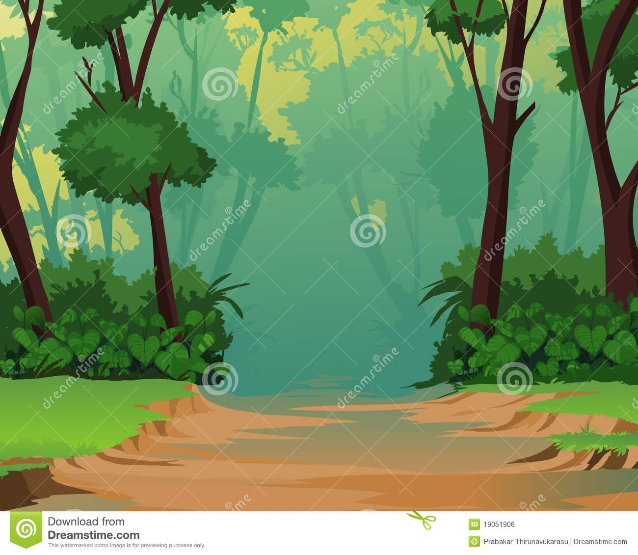 Jungle Background Clipart Forest Clipart