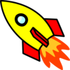 Space Shuttle Blast Off Clip Art At Clker Com   Vector Clip Art Online