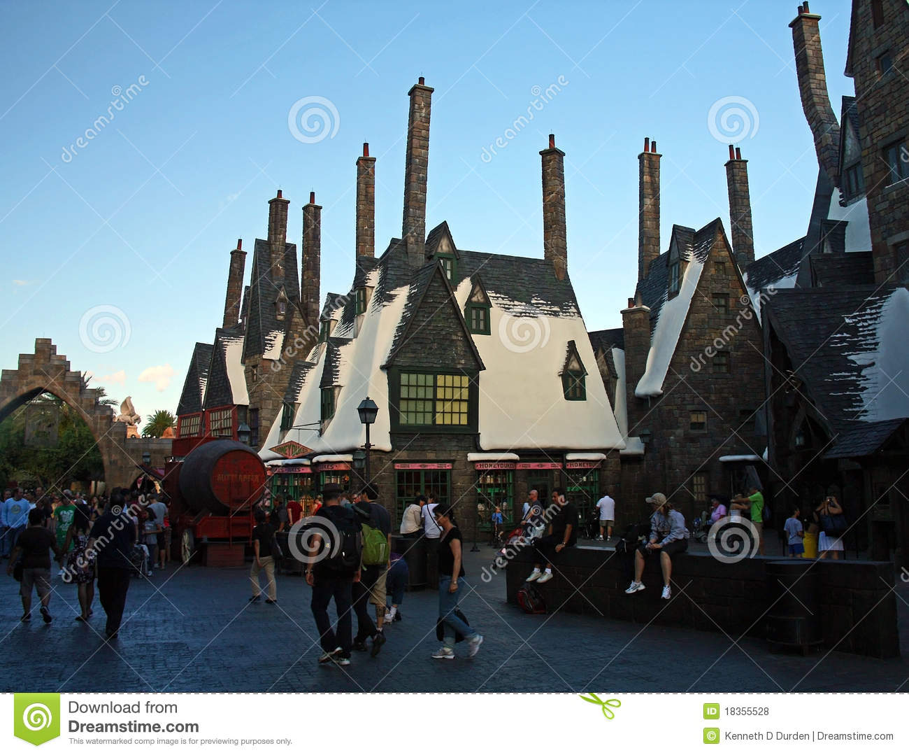 Universal Studios Harry Potter Editorial Stock Photo   Image  18355528