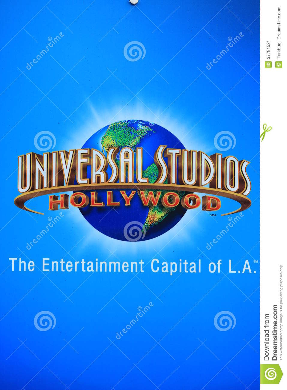 Universal Studios Hollywood Sign In Universal City Ca