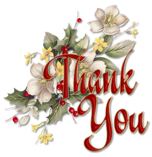 Www Glitters123 Com Thank You Glittering Flowers Thank You Graphic