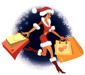 Christmas Shopping Clip Art Christmas Shopping   Clipart