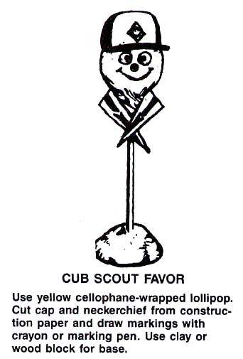 Cub Scout Favor